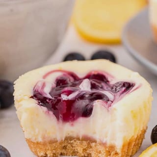 Lemon Blueberry Cheese cake 1 cup