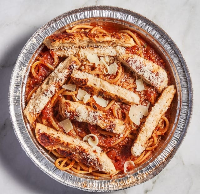 Spaghetti W/ Marinara.