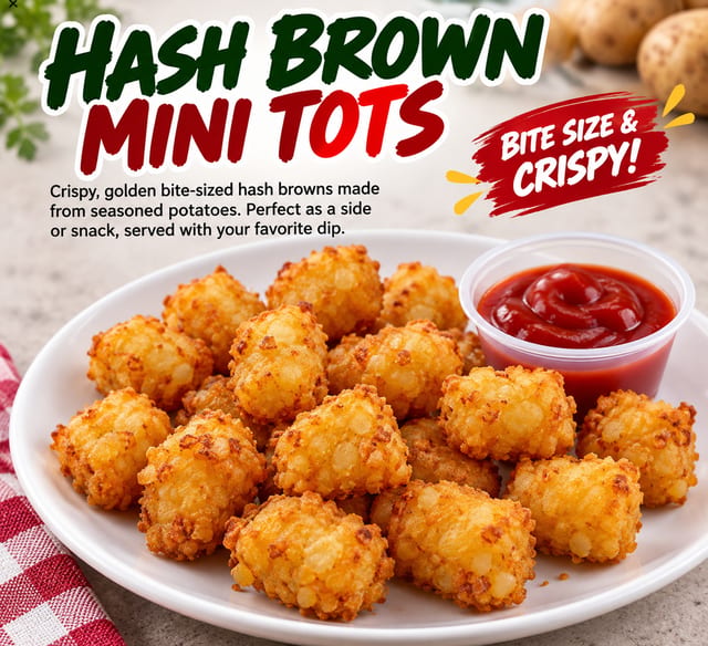 Hash Brown Tots.