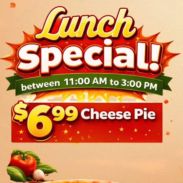 Lunch Menu Highlights