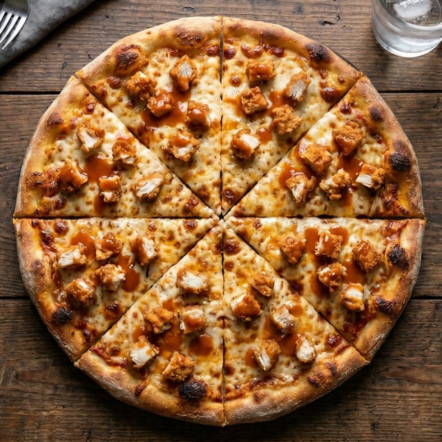 Buffalo Chicken Pizza.