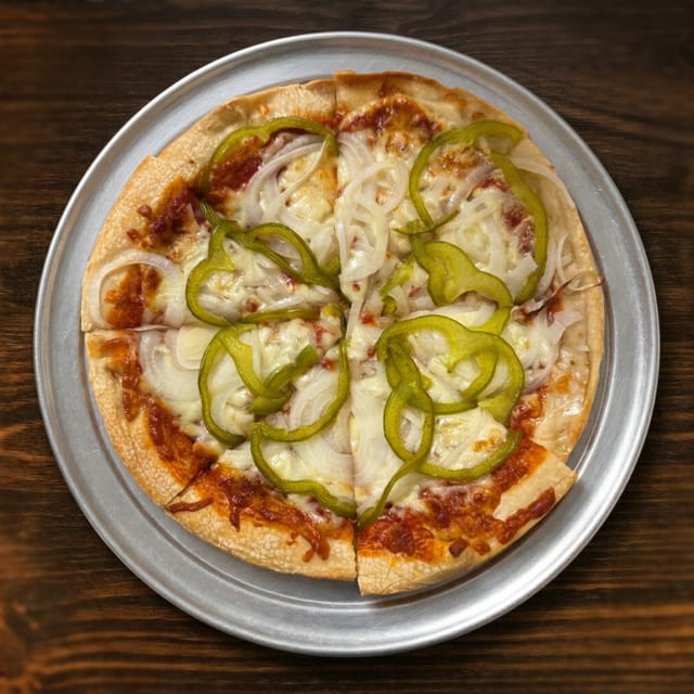 Onion & Green Peppers.