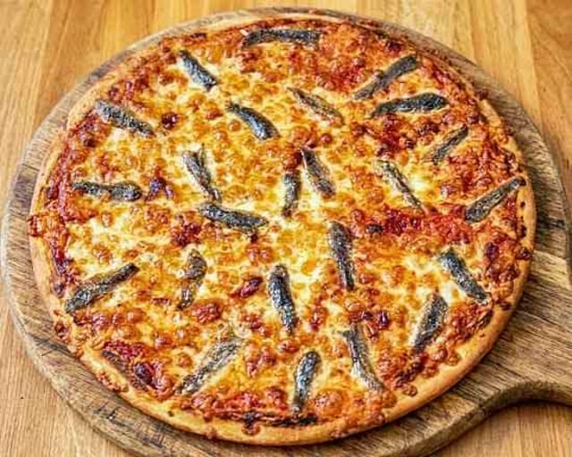 Anchovie Pizza.
