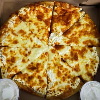 14” White Pizza