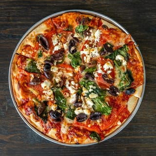 Greek Pizza 14 Inch Lg Pizza