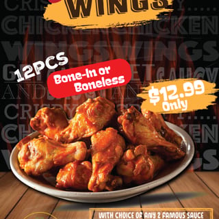 12 Chicken Wings
