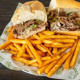 Philly Cheesesteak with Fries