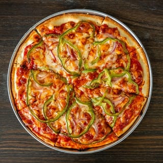 10” Onions & Peppers Pizza