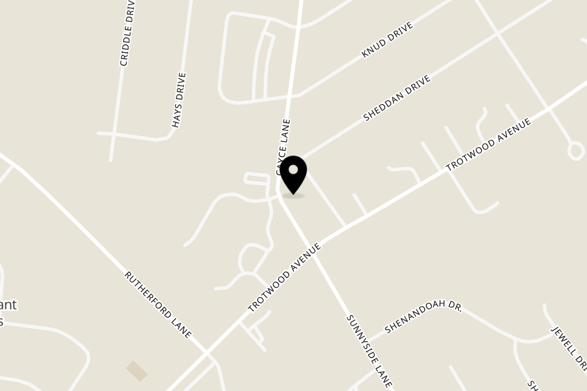 Map showing the location of Singas Famous Pizza Columbia on 2904 Cayce Ln in Columbia