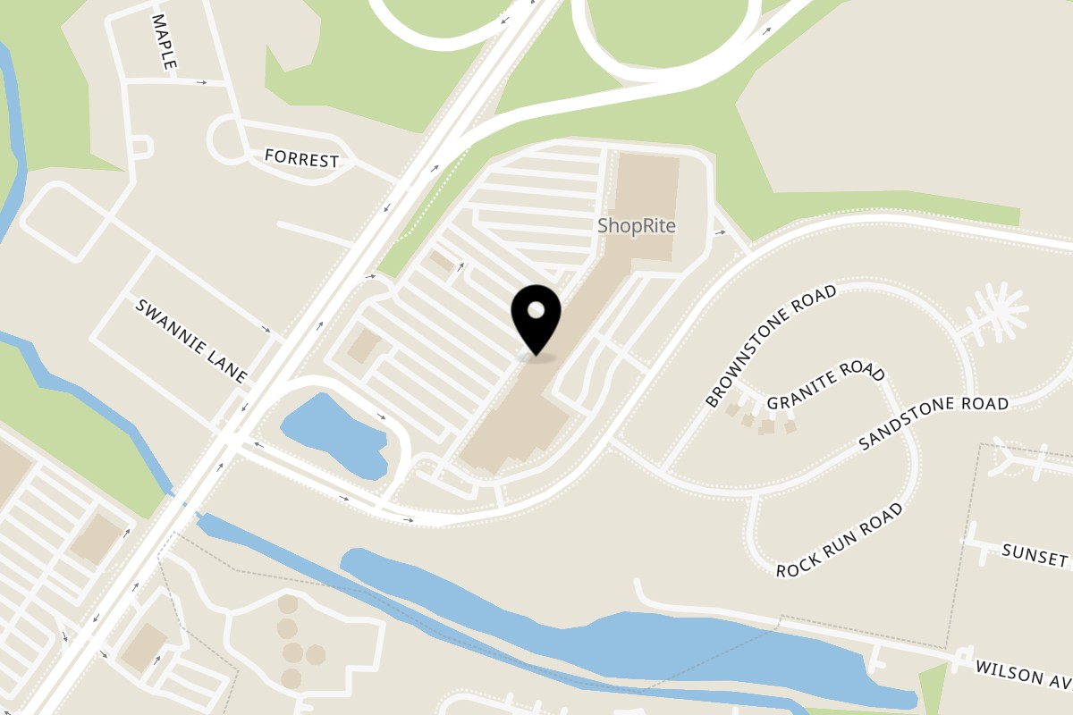 Map showing the location of Singas Famous Pizza East Windsor on 319 US-130 ste 25 in East Windsor
